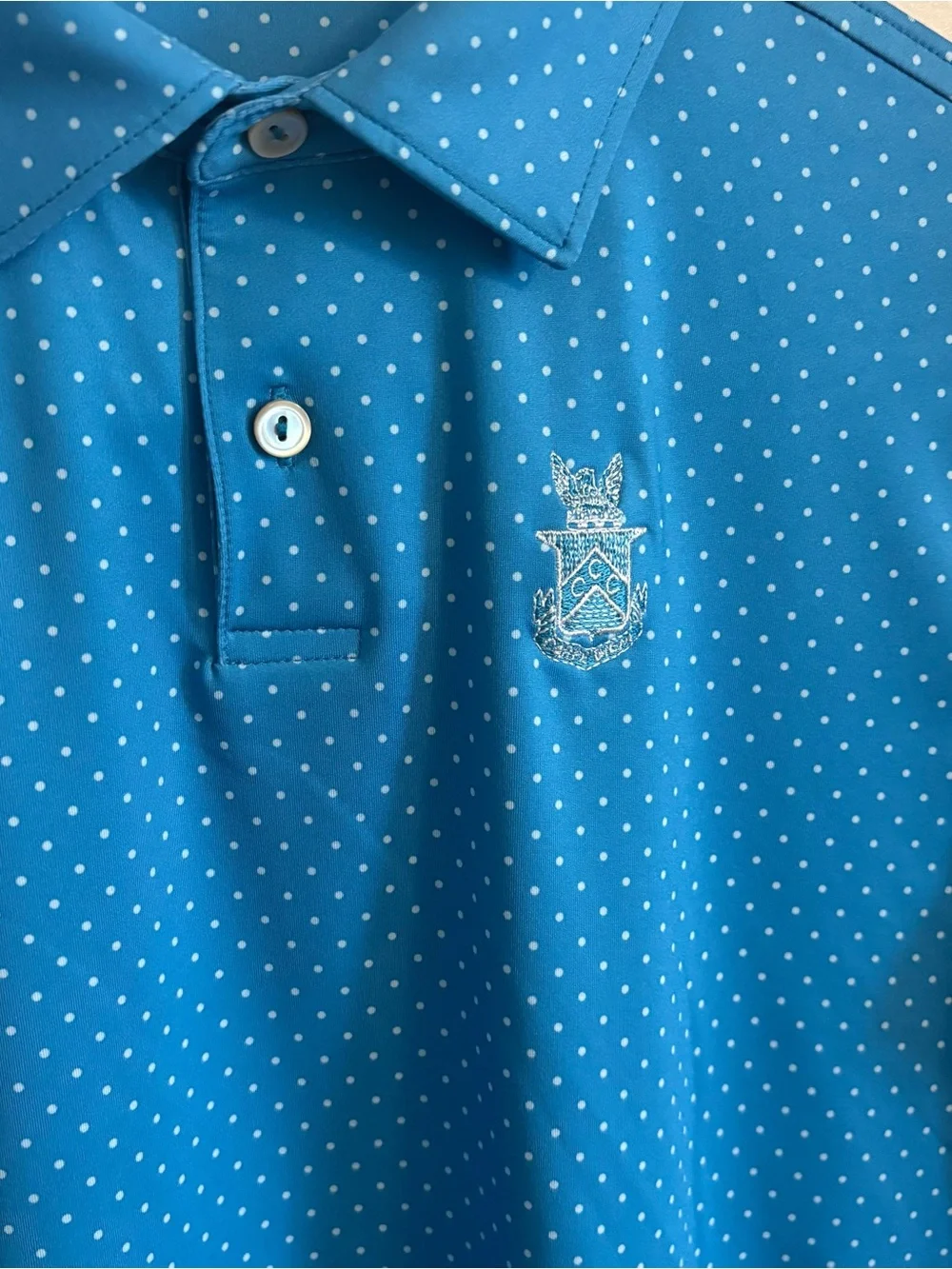 Peter Millar Youth Blue Polo Size L (11-12)